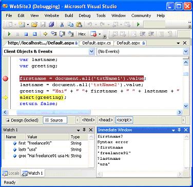 ms script debugger