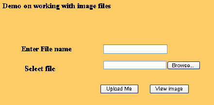 Web Form to upload and retrieve image from SQL Server database
