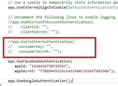 Twitter login with ASP.NET Identity